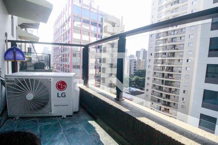 Apartamento para alugar com 58m², 1 quarto e 1 vagaVaranda