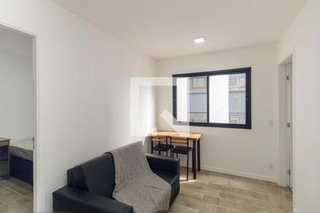 Sala de apartamento para alugar com 1 quarto, 25m² em Vila Buarque, São Paulo
