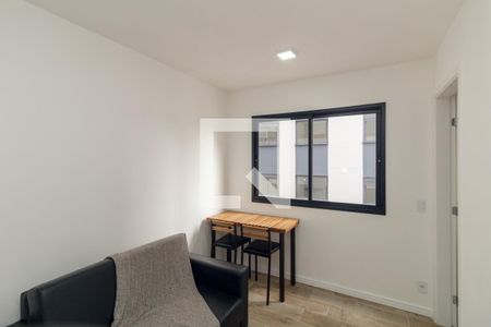 Sala de apartamento para alugar com 1 quarto, 25m² em Vila Buarque, São Paulo