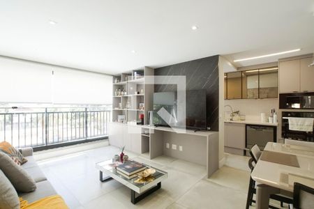 Sala de apartamento para alugar com 2 quartos, 82m² em Pinheiros, São Paulo