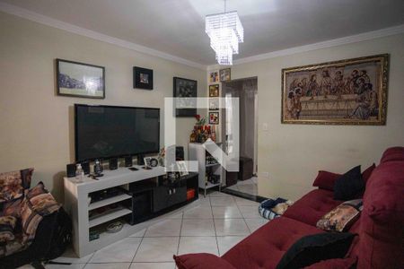 Sala de casa para alugar com 3 quartos, 166m² em Piraporinha, Diadema
