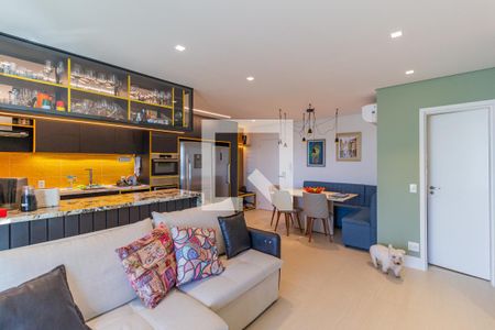 Sala de apartamento para alugar com 3 quartos, 116m² em Vila Yara, Osasco