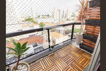 Varanda de apartamento à venda com 2 quartos, 55m² em Vila Bertioga, São Paulo