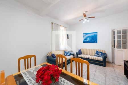 Sala de apartamento para alugar com 2 quartos, 70m² em Pompéia, Santos