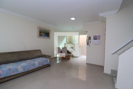 Sala de TV de casa de condomínio para alugar com 3 quartos, 150m² em Vila Matilde, São Paulo