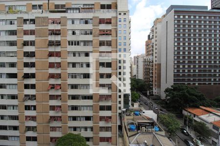 Vista da Sala de apartamento para alugar com 3 quartos, 115m² em Itaim Bibi, São Paulo
