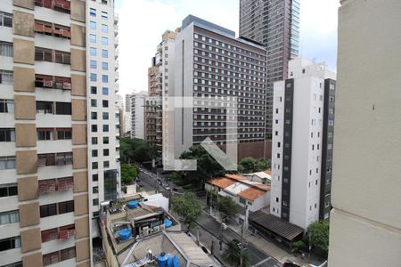 Vista da Sala de apartamento para alugar com 3 quartos, 115m² em Itaim Bibi, São Paulo