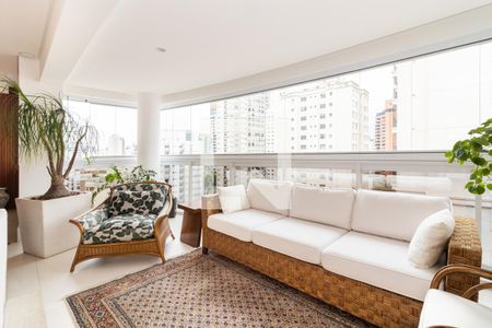 Sala de apartamento à venda com 3 quartos, 170m² em Vila Nova Conceição, São Paulo