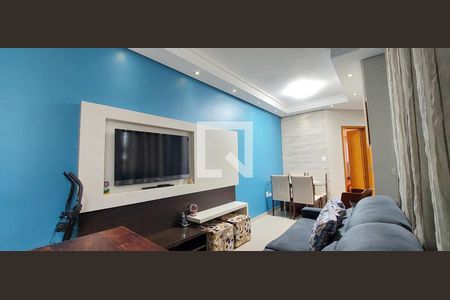 Sala de apartamento à venda com 2 quartos, 100m² em Parque Novo Oratório, Santo André