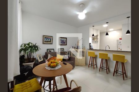 Sala de apartamento à venda com 1 quarto, 55m² em Tijuca, Rio de Janeiro
