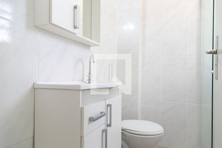 Banheiro de apartamento para alugar com 1 quarto, 52m² em Menino Deus, Porto Alegre