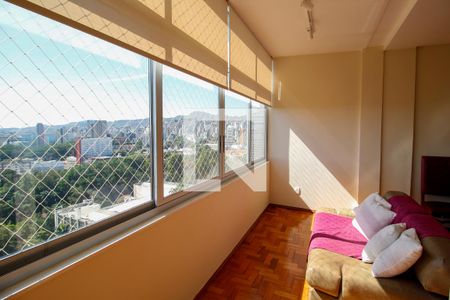 Varanda Sala de apartamento à venda com 2 quartos, 120m² em Centro, Belo Horizonte
