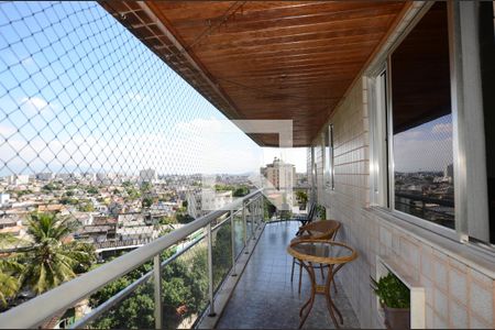 Varanda da Sala de apartamento à venda com 3 quartos, 120m² em Vila Kosmos, Rio de Janeiro