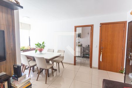 Sala/Copa de apartamento à venda com 3 quartos, 77m² em Serra, Belo Horizonte