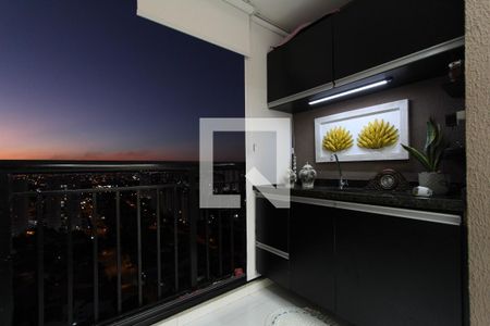Varanda Sala de apartamento para alugar com 2 quartos, 59m² em Parque Três Meninos, Sorocaba
