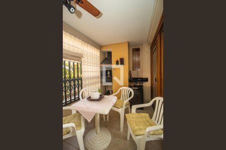 Área comum - Churrasqueira de apartamento para alugar com 3 quartos, 125m² em Medianeira, Porto Alegre