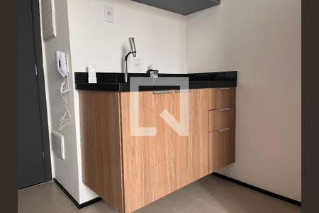 Cozinha de apartamento para alugar com 1 quarto, 20m² em Perdizes, São Paulo