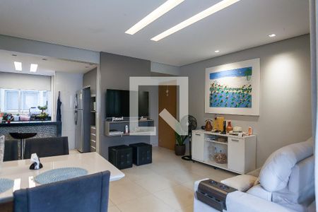sala de apartamento à venda com 3 quartos, 106m² em Vila da Serra, Nova Lima