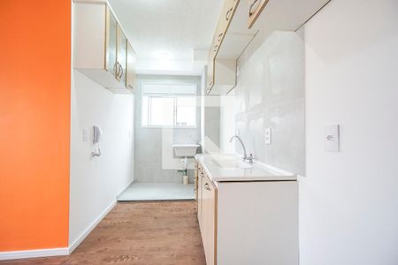 Apartamento à venda com 38m², 2 quartos e sem vagaCozinha e área de serviço