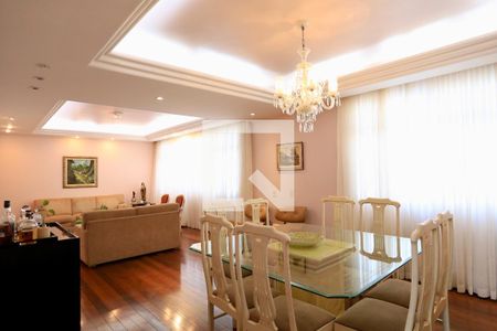 Sala de apartamento para alugar com 4 quartos, 219m² em Lourdes, Belo Horizonte