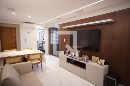 Sala de apartamento à venda com 3 quartos, 160m² em Castelo, Belo Horizonte