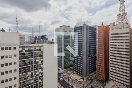 Vista da Sala de apartamento para alugar com 1 quarto, 37m² em Bela Vista, São Paulo