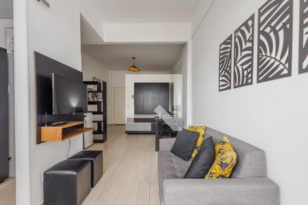 Sala de kitnet/studio para alugar com 1 quarto, 37m² em Bela Vista, São Paulo