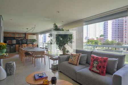 Sala de apartamento à venda com 3 quartos, 212m² em Aclimação, São Paulo
