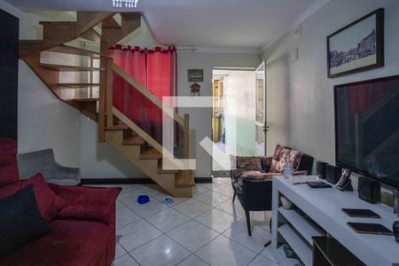 Sala de casa para alugar com 3 quartos, 70m² em Piraporinha, Diadema