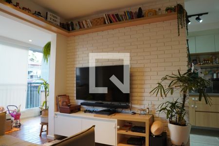 Sala de apartamento para alugar com 2 quartos, 56m² em Vila Pompéia, São Paulo