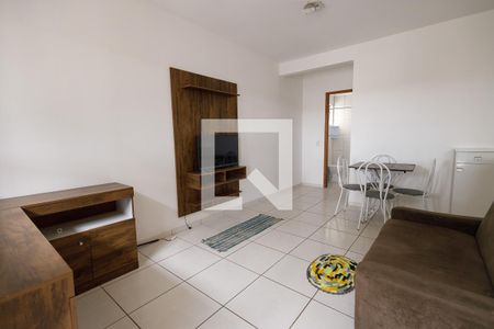 Sala de apartamento para alugar com 1 quarto, 45m² em Residencial Novo Horizonte, Taubaté