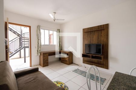 Sala de apartamento para alugar com 1 quarto, 45m² em Residencial Novo Horizonte, Taubaté