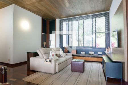 Sala de TV de casa de condomínio à venda com 3 quartos, 275m² em Vereda das Gerais, Nova Lima