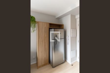 Cozinha de apartamento para alugar com 1 quarto, 27m² em Vila Nova Conceição, São Paulo