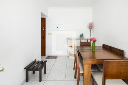 Sala de apartamento para alugar com 1 quarto, 60m² em Maracanã, Praia Grande