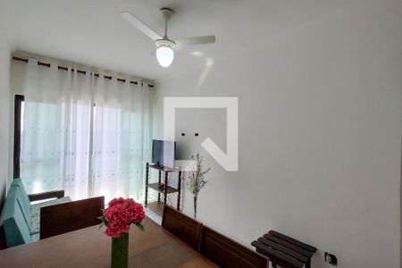 Sala de apartamento para alugar com 1 quarto, 60m² em Maracanã, Praia Grande