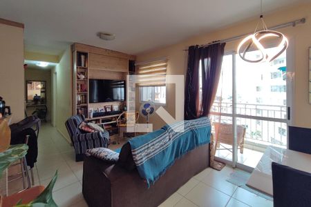 Sala de apartamento para alugar com 3 quartos, 90m² em Vila Progresso, Campinas