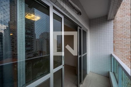 Varanda de apartamento para alugar com 2 quartos, 127m² em Ponta da Praia, Santos