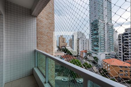 Varanda de apartamento para alugar com 2 quartos, 127m² em Ponta da Praia, Santos