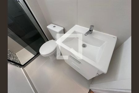 Banheiro de kitnet/studio à venda com 1 quarto, 36m² em Cambuci, São Paulo