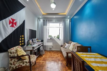 Sala de apartamento à venda com 2 quartos, 63m² em Grajaú, Rio de Janeiro