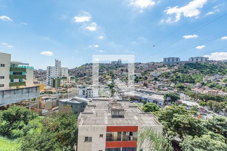 Varanda da Sala de apartamento à venda com 3 quartos, 77m² em Estoril, Belo Horizonte