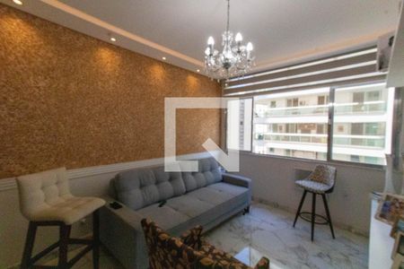 Sala  de apartamento para alugar com 1 quarto, 50m² em Icaraí, Niterói