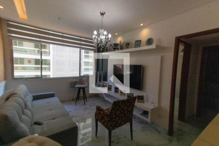 Sala  de apartamento para alugar com 1 quarto, 50m² em Icaraí, Niterói