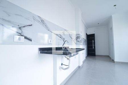Cozinha de apartamento para alugar com 1 quarto, 32m² em Vila Pauliceia, São Paulo