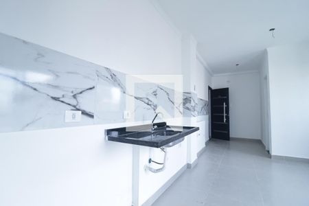 Cozinha de apartamento para alugar com 1 quarto, 32m² em Vila Pauliceia, São Paulo
