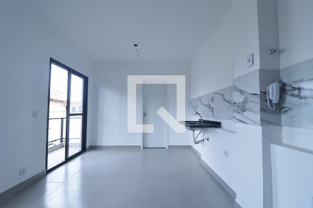 Cozinha/Sala de apartamento para alugar com 1 quarto, 32m² em Vila Pauliceia, São Paulo