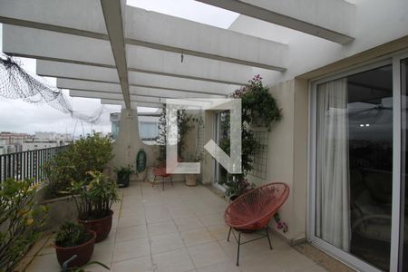 Varanda gourmet de apartamento à venda com 3 quartos, 316m² em Vila Sofia, São Paulo