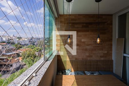 Varanda de apartamento para alugar com 2 quartos, 60m² em Nova Gameleira, Belo Horizonte