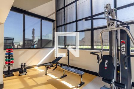 Apartamento para alugar com 28m², 1 quarto e sem vaga Apartamento para alugar com 28m², 1 quarto e sem vagaAcademia